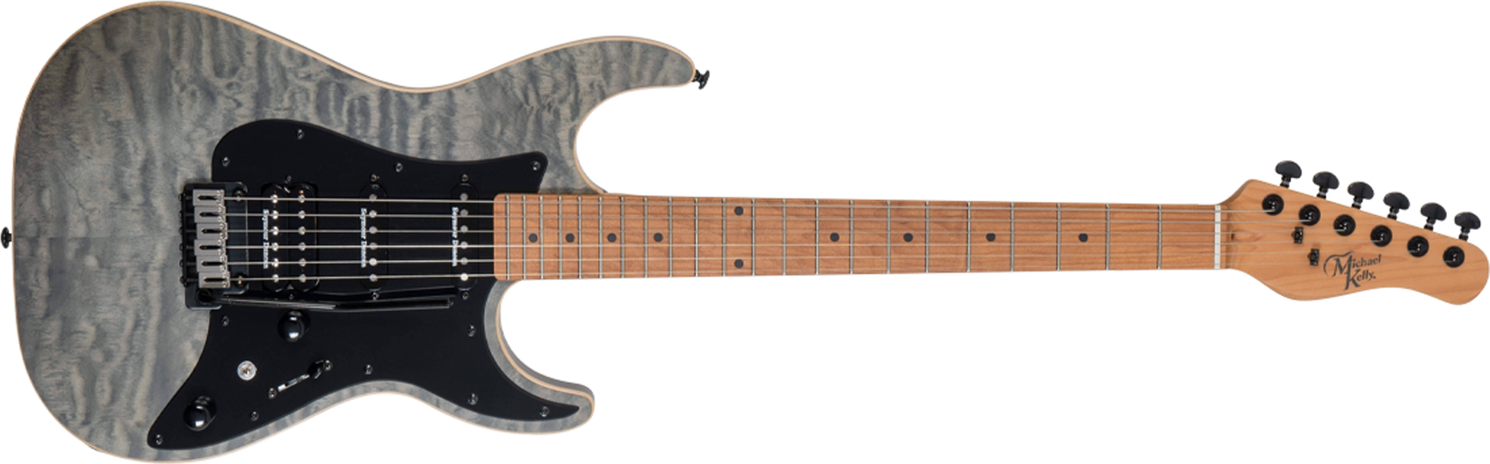 Michael Kelly 67 Mod Shop Electric Guitar, Black Wash