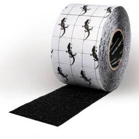 Gator Grip Coarse Grit Anti-Slip Tape, Black, 4x22W x 50&L Roll, SG6504B