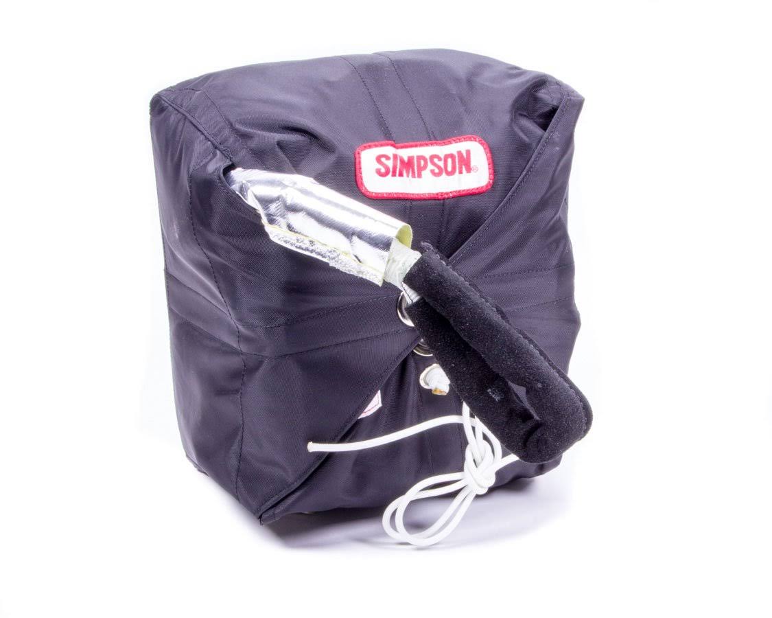 Simpson Safety Black 10 ft Sky Jacker Drag Parachute P/N 42020BK