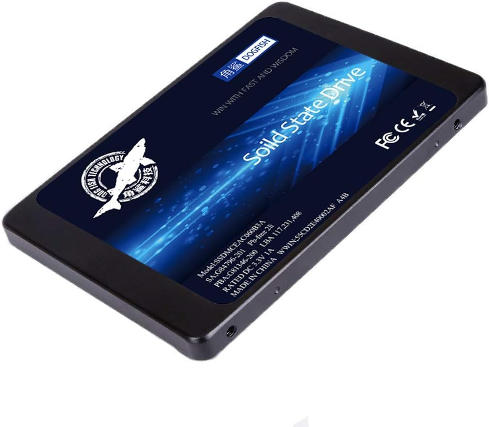 SSD SATA mSATA 250GB Dogfish Internal Solid State Drive High Performance Hard Drive for Desktop Laptop SATAIII 6Gb/s Includes SSD 32GB 60GB 64GB 120GB 128GB 240GB 250GB 480GB 500G 1TB (250GB Msata) Pack of 2