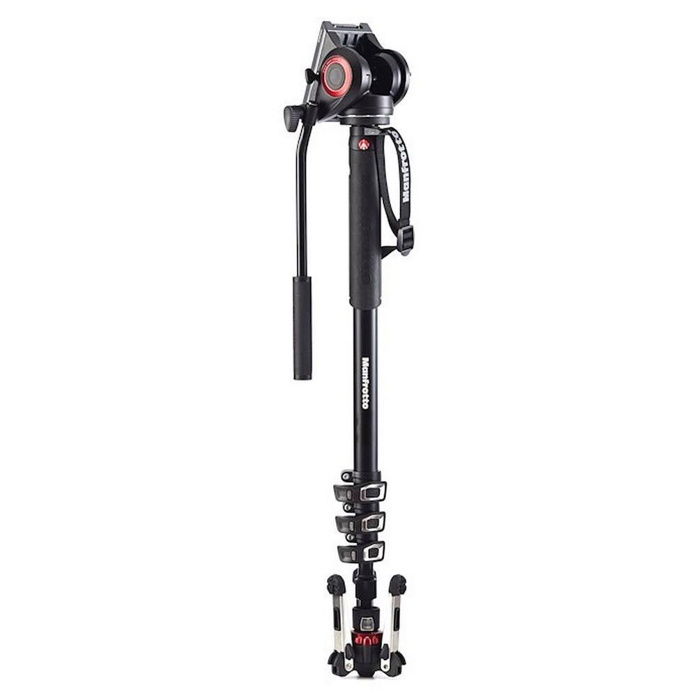 Manfrotto Xpro Monopod with Fluid Video Head - Black