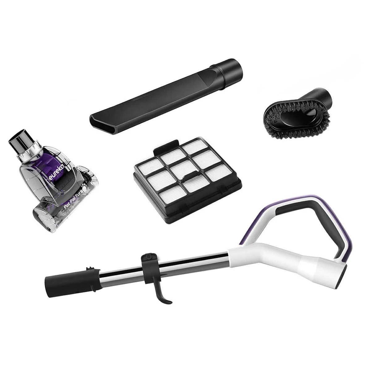 Eureka FloorRover Bagless Pet Vacuum Cleaner, Purple (Certified Refurbished)