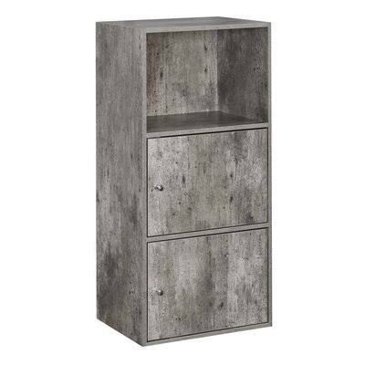 Aptos 2 Door Accent Cabinet Ebern Designs Color: Faux Birch