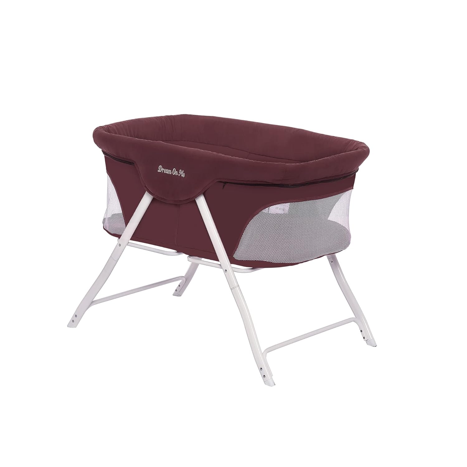 Dream On Me, Traveler Portable Bassinet, Cloud Grey , 34x17.4x24.4 Inch (Pack of 1)