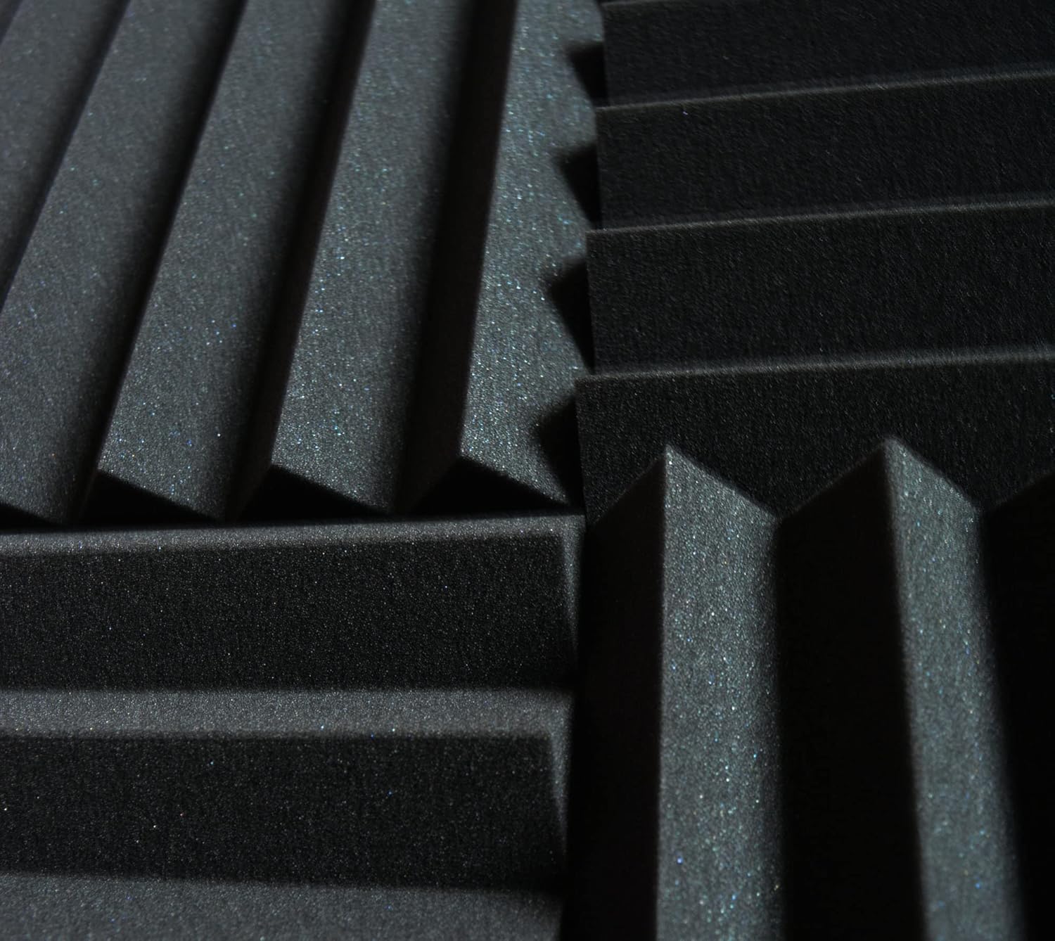 96 Acoustic Foam Panel Wedge Studio Soundproofing Wall Tiles 12