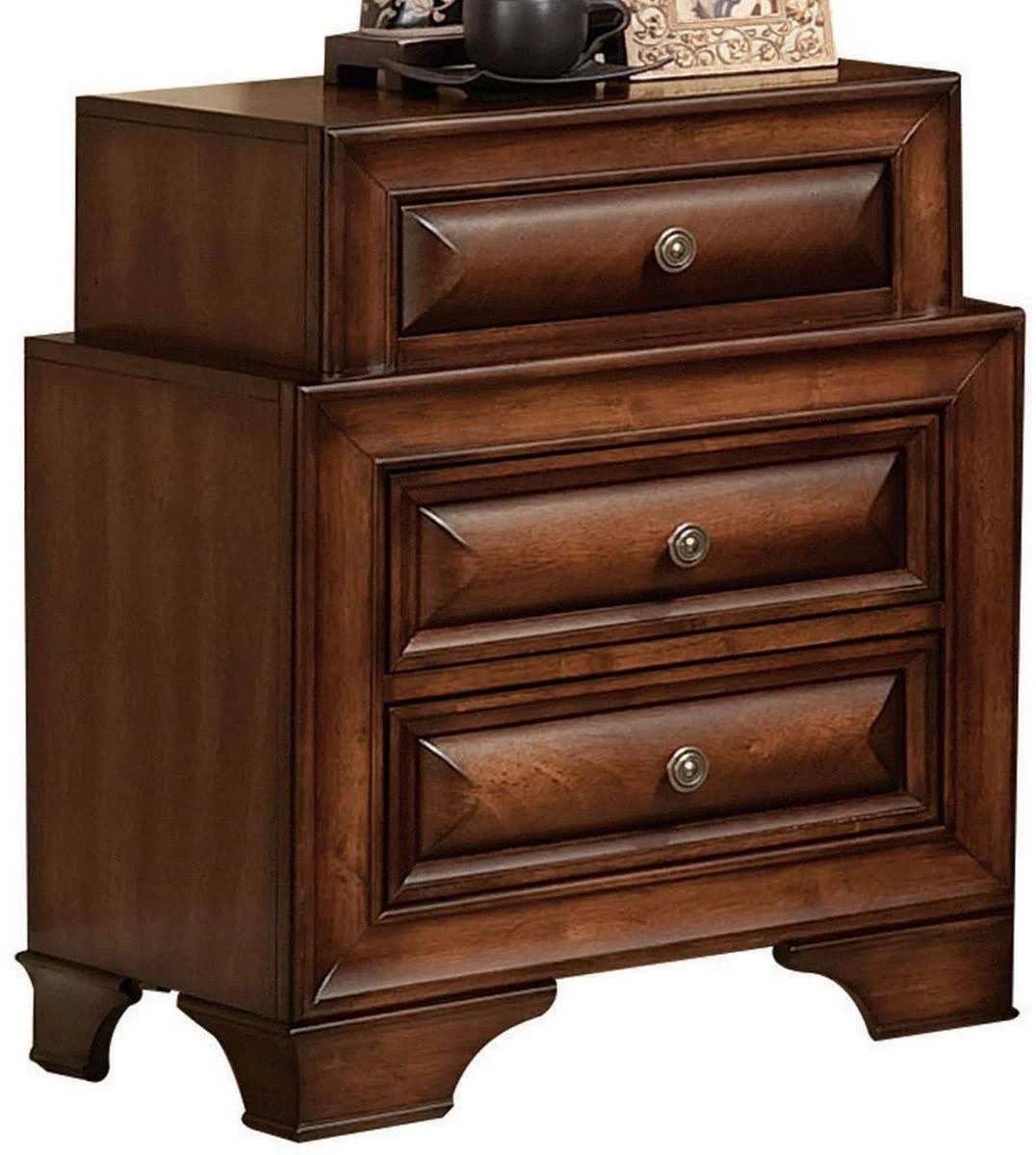 Acme Konane Nightstand Brown Cherry