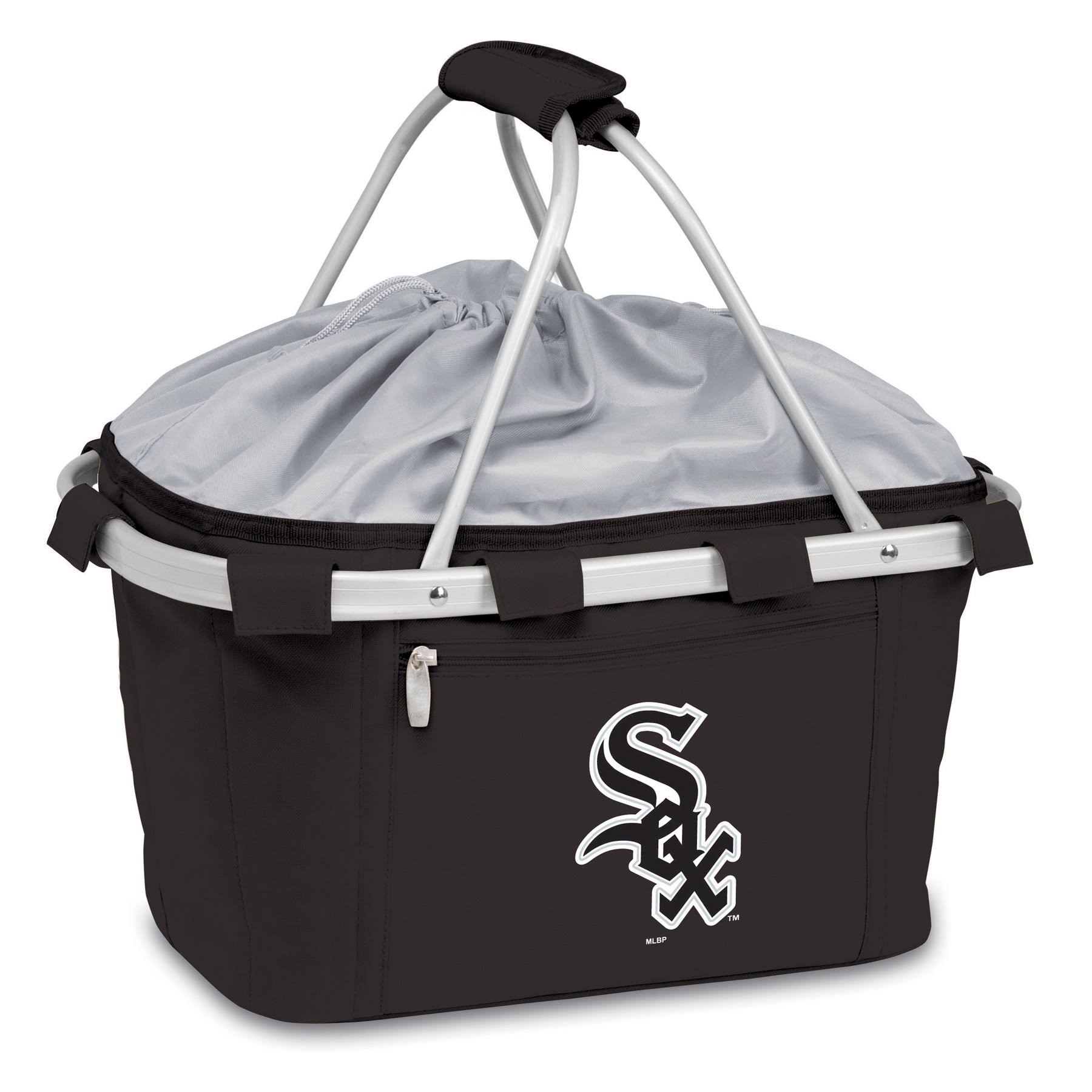 Black Chicago White Sox Metro Basket Collapsible Tote