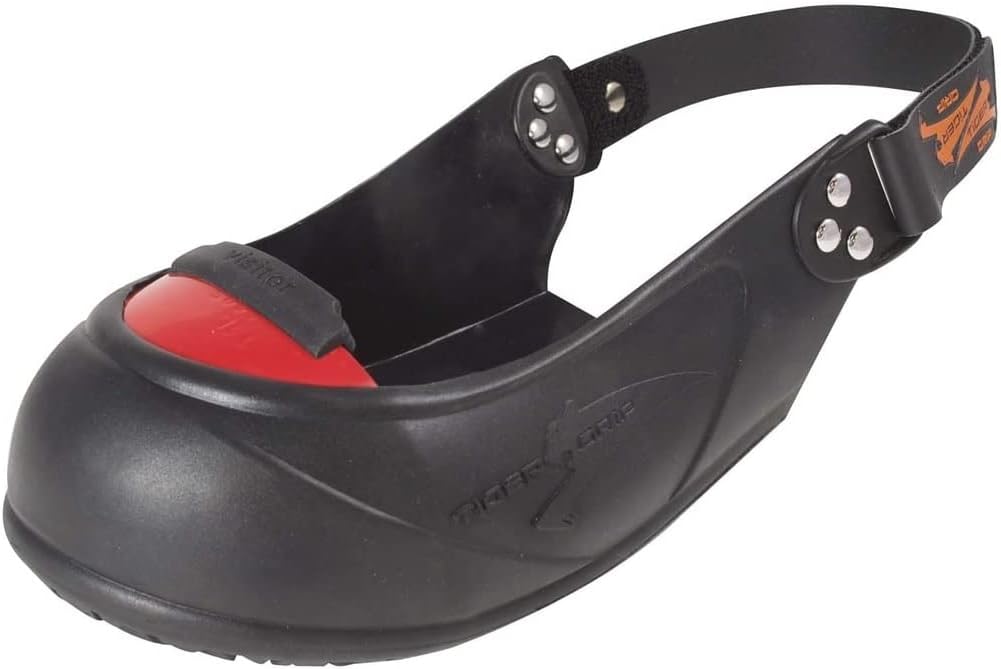 Tiger Grip Tiger-Grip Visitor Overshoes (Medium (5.5-9.5)) Black