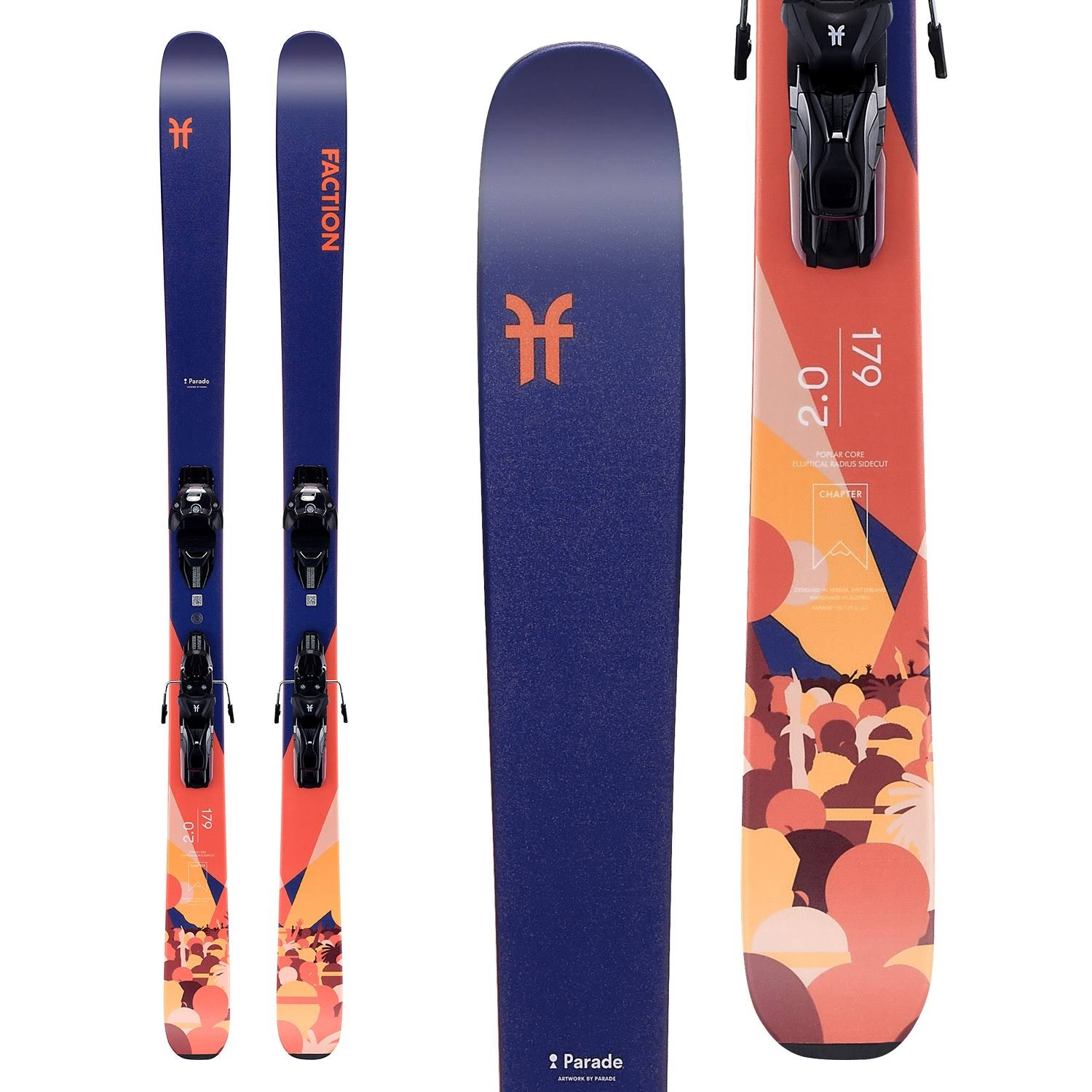 Faction Chapter 2.0 Skis + Warden MNC 11 Bindings 2020 - 163
