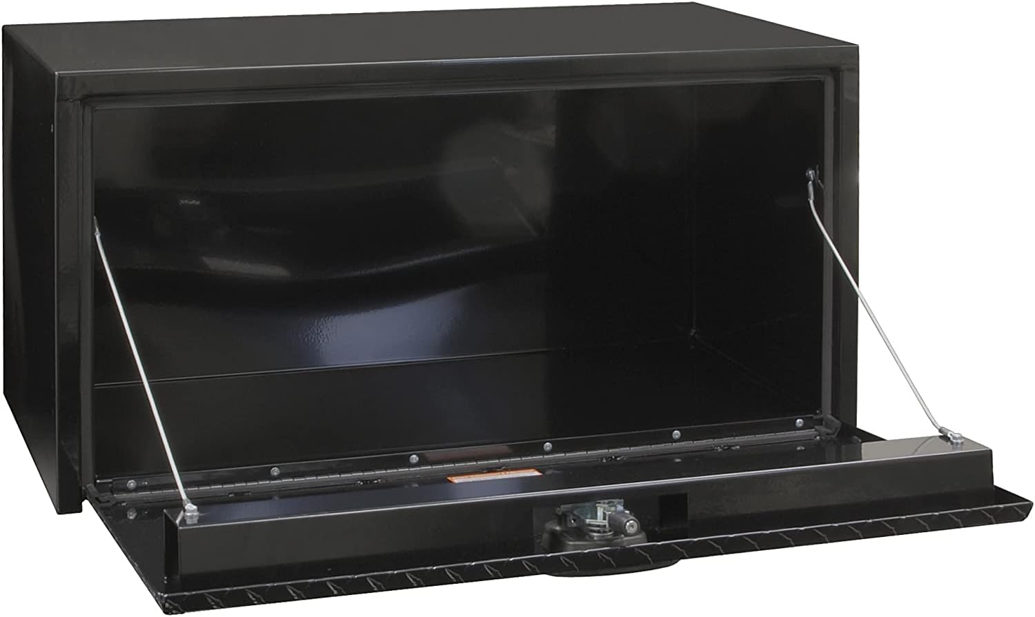 Buyers Products 1702510 Black Steel Underbody Truck Box with Aluminum Door, 18 x 18 x 48 Inch