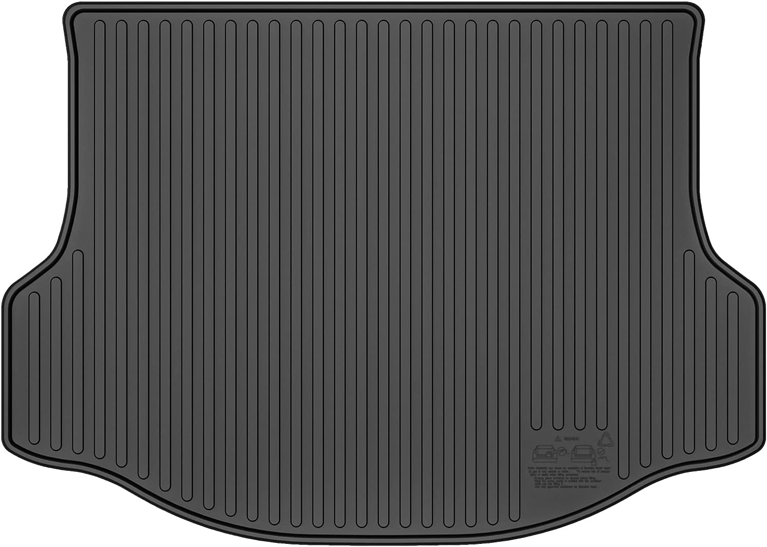 Cargo Mat Trunk Liner, Medesasi All Weather Guard Heavy Duty Cargo Liner Compatible with 2013-2018 RAV4(Non-Hybrid Models), Black Rear Cargo Car Liner Trunk Floor Tray Mat Liner Pad