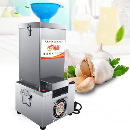 Topchances 20kg/h Commercial Garlic Peeling Machine Automatic Garlic Peeler Machine Electric Garlic Peeler (110V)