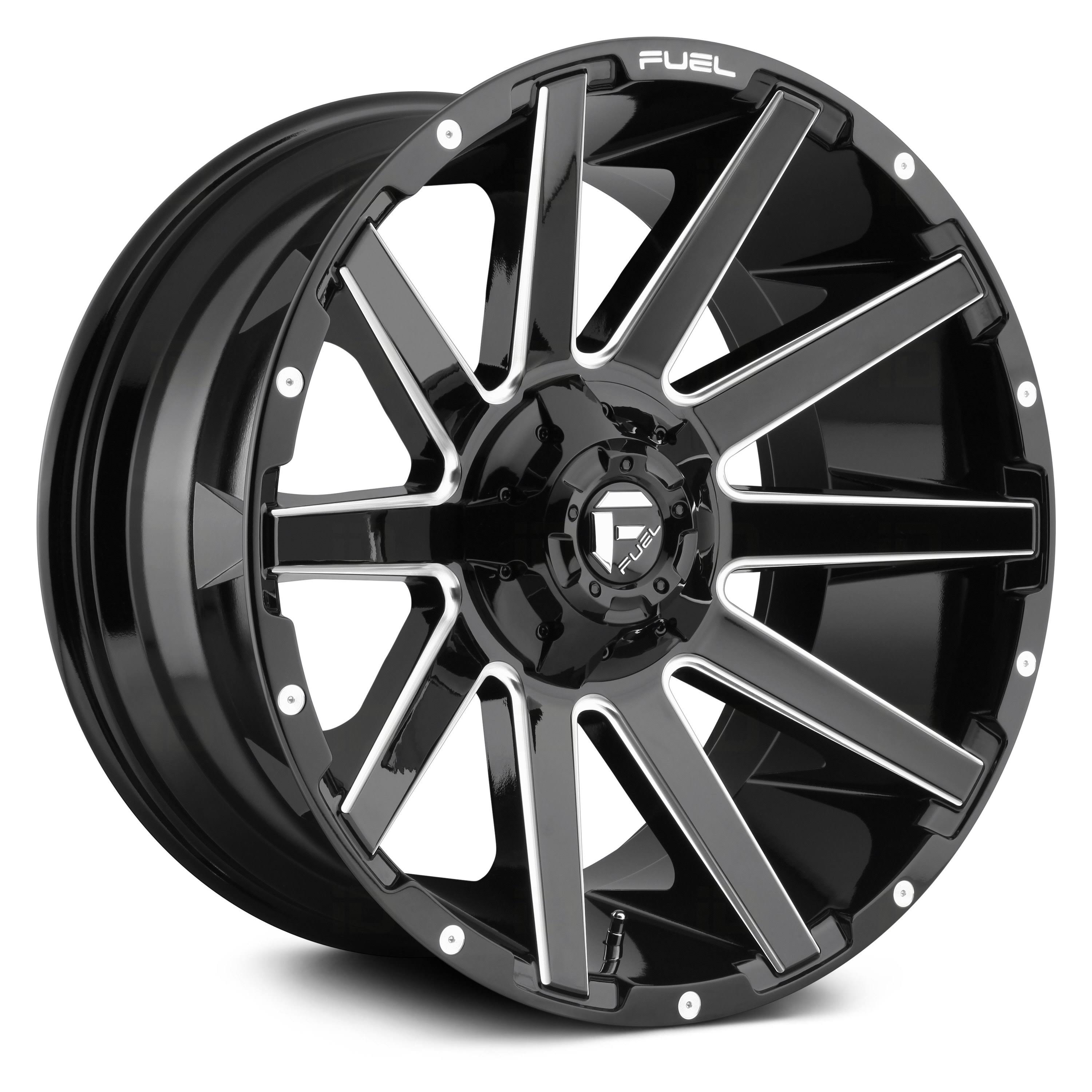 Fuel D61520906957 - Contra 20x22 Gloss Black