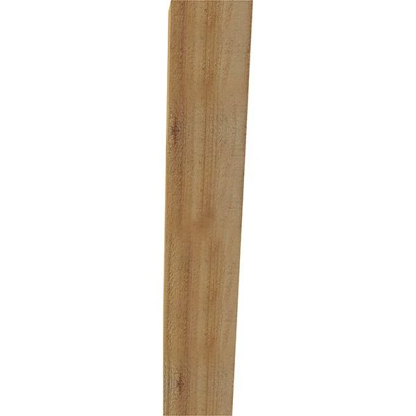 4x22W x 18x22D x 22x22H Traditional Rough Sawn Brace, Western Red Cedar
