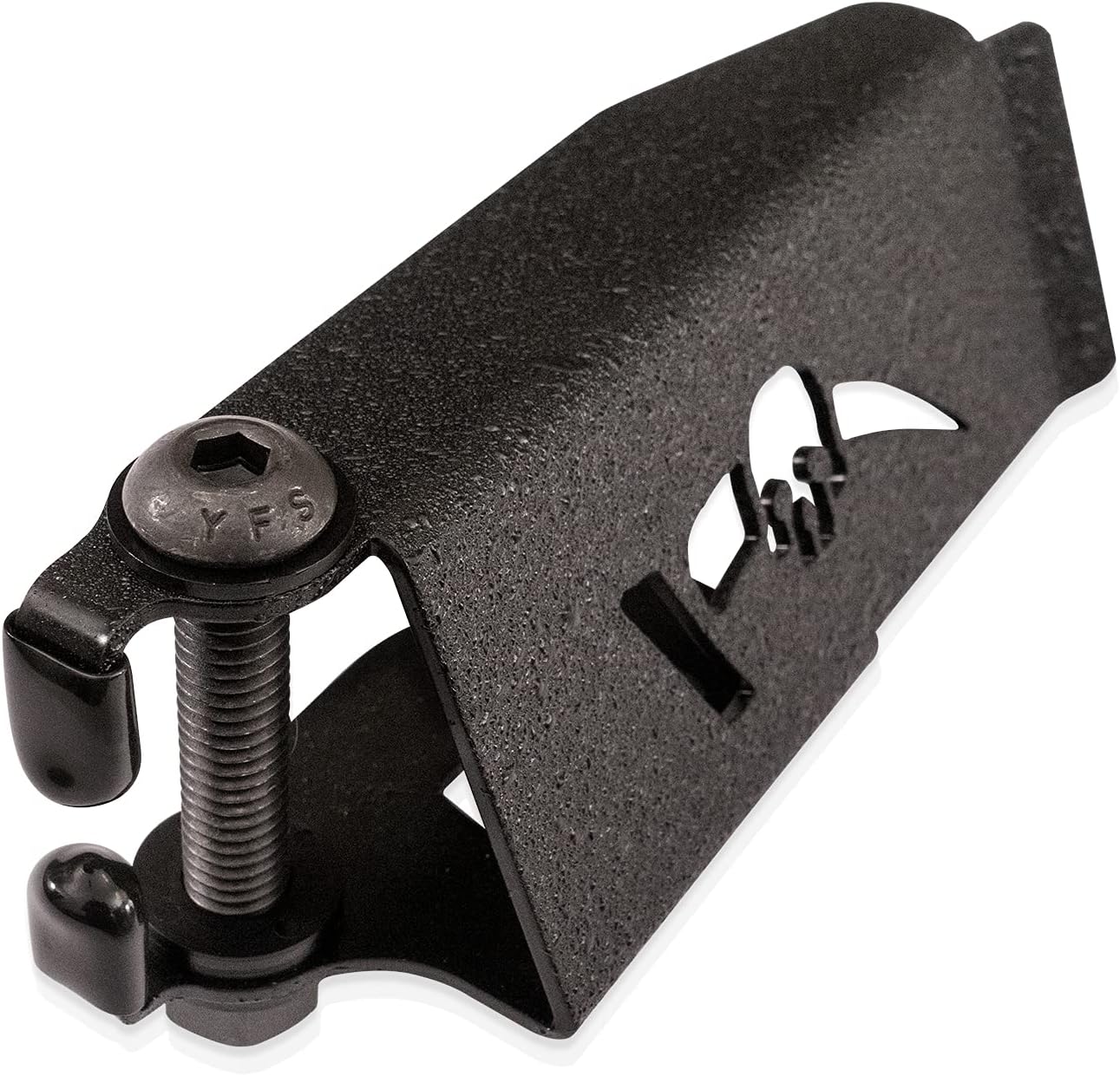 Reaper Off-Road Black Steel Front Foot Pegs for 2007-2018 Jeep Wrangler - 1 Pair