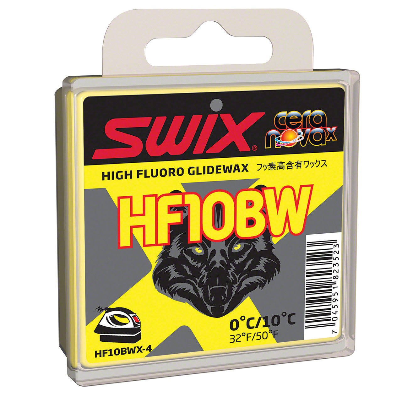 Swix - HF10BWX Black Wolf Wax - 40G
