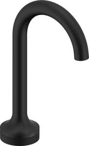 Delta Faucet Teck Sensor Deck Mount Service Faucet in Matte Black