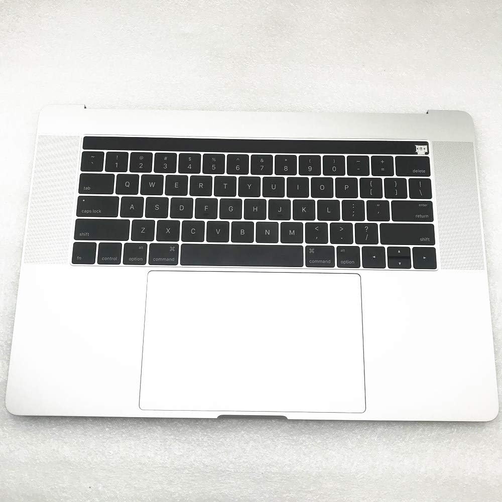 Topcase +Keyboard+Battery+trackpad Silver for MacBook pro Retina A1990 2018 2019 15 Palmrest Top Case US Keyboard Battery Touchbar