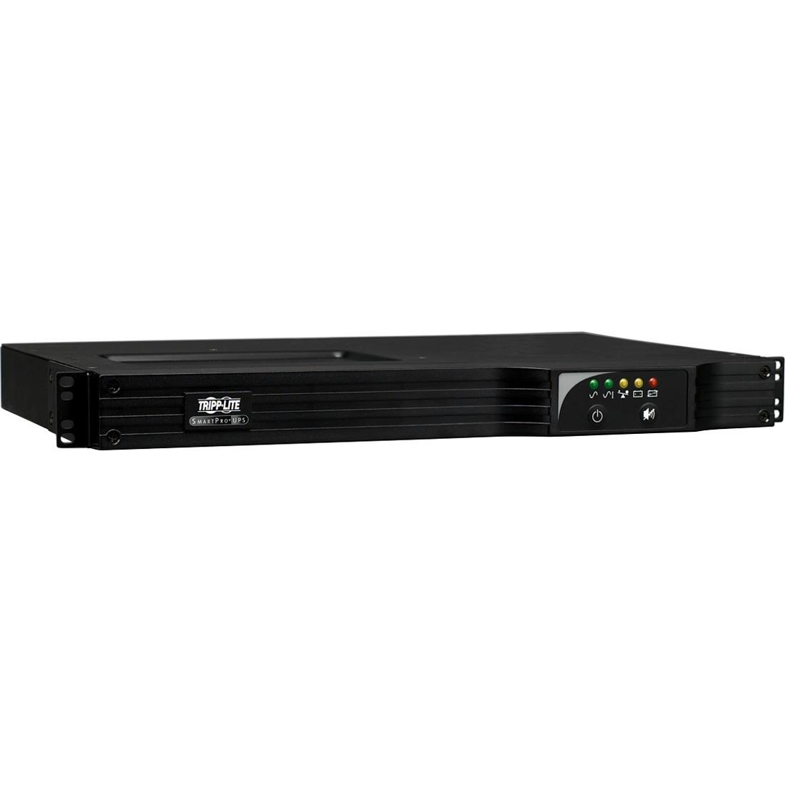 Tripp Lite UPS Smart 500VA 300W AVR 120V USB DB9 SNMP 1URM TAA Rackmount UPS - 300W - 500 VA