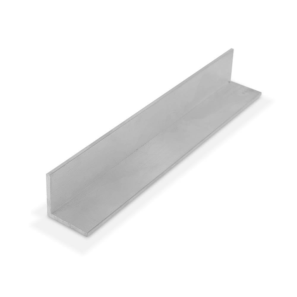 Outwater Plastics Alu5569-M Mill Finish 1-1/4 inchx1-1/4 inchx1/8 inch Aluminum Angle MOULDING 36 inch Lengths (Pack of 4)