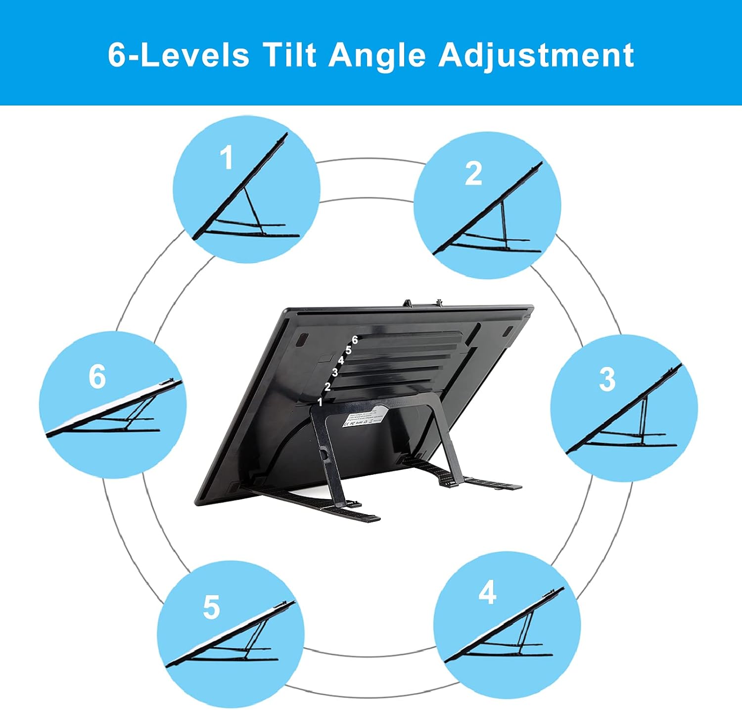 A3 Light Pad, TOHETO Wireless Battery Powered Light Box 3 Colors Stepless Dimmable and 6 Levels of Brightness Light Board for Tracing, Rechargeable LED Copy Board for Diamond Painting, Sketching
