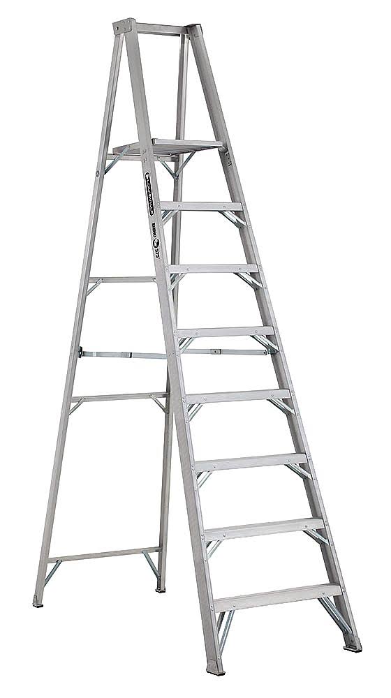 Louisville AP1108HD 9 ft. 6x22 Aluminum 375 lb. Capacity Platform Stepladder IAA