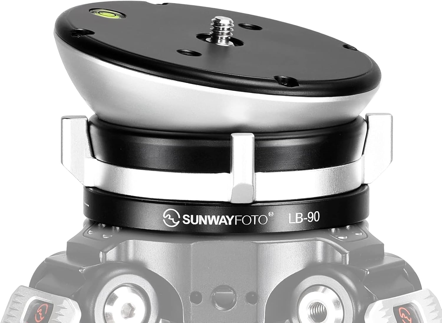 SUNWAYFOTO LB-90 Leveling Base Tripod Head 55 lbs Load Capacity