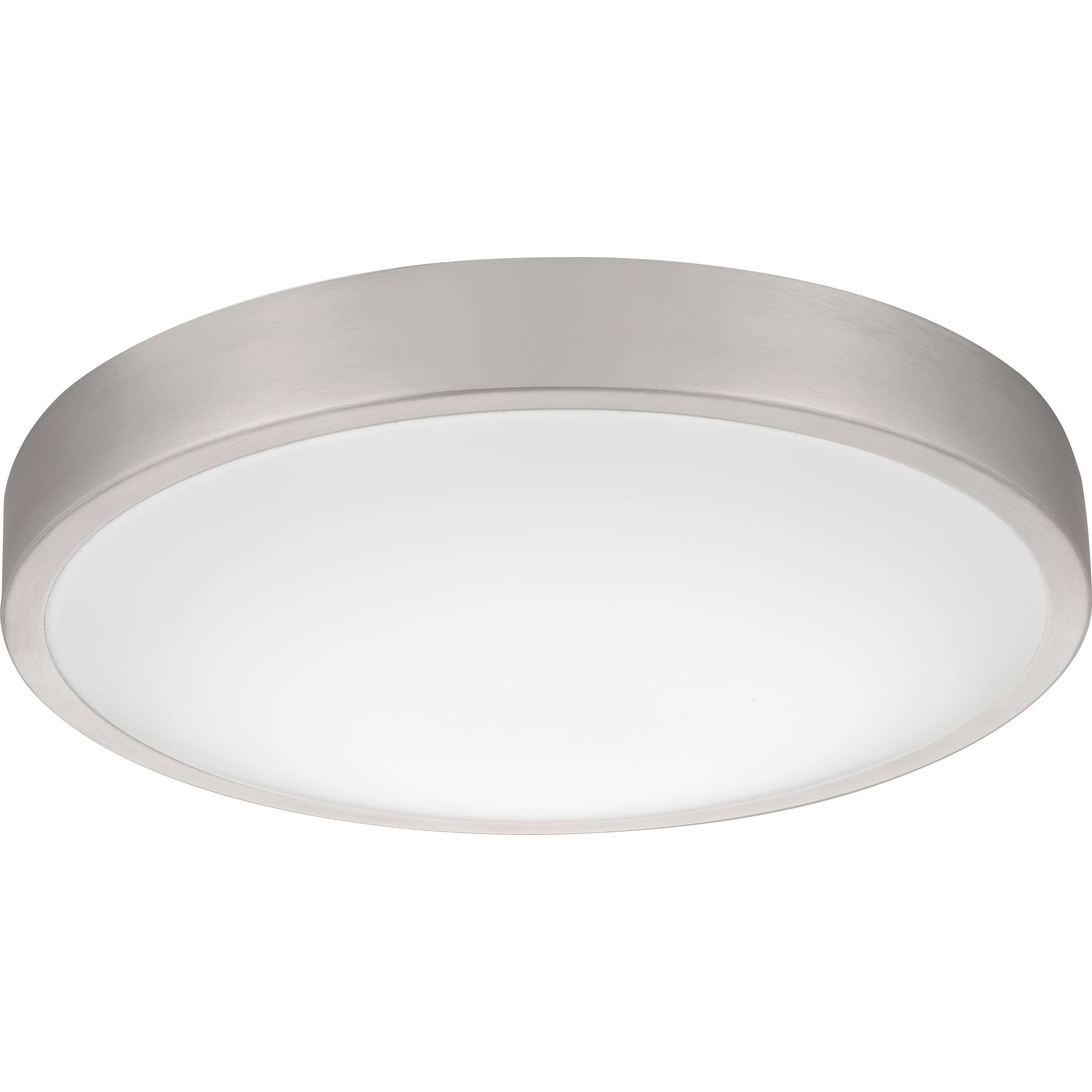 Lithonia Lighting FMLACL 14 20830 Ba M4 Lacuna LED 3000K Flush Mount Round Ceiling Light, 14-Inch, Brushed Aluminum