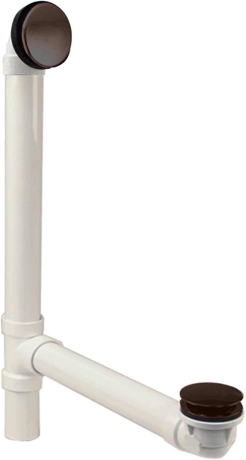 Westbrass 493244H-62 493244H Bath Drain Kit, 1-Pack, Matte Black Pack of 2