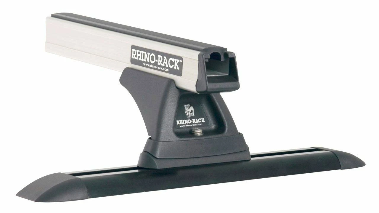 Rhino Rack Y01-130 Heavy Duty Silver 2 Bar 59x22 Roof Rack