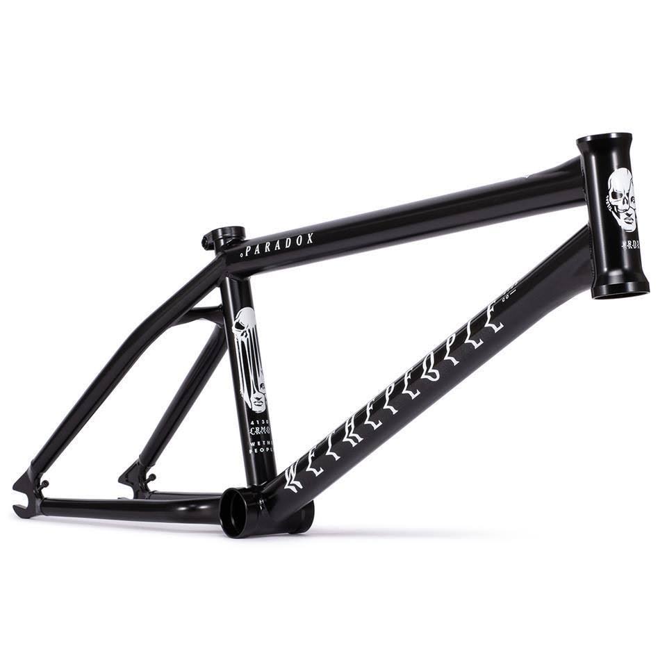 We The People Paradox BMX Frame - 21.25x22 TT Black