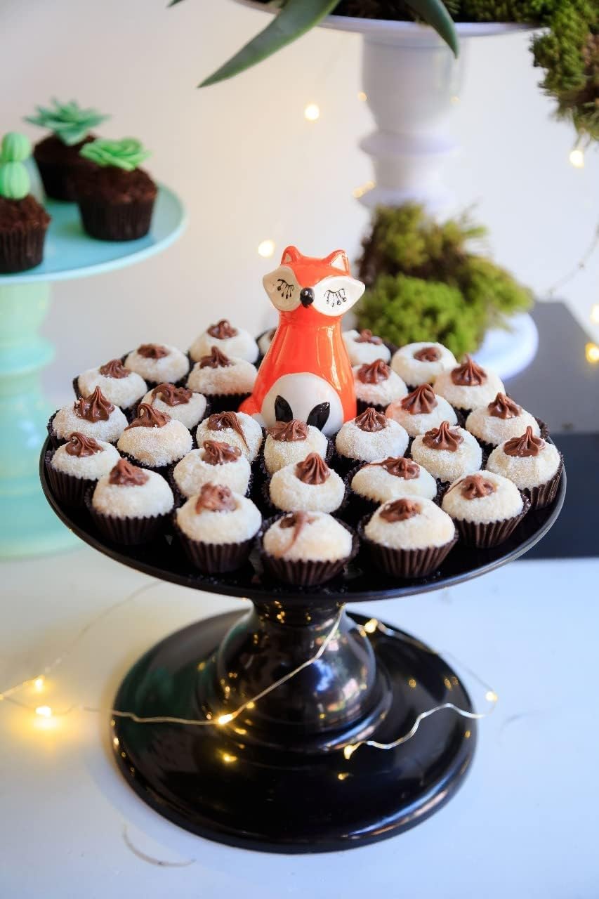 Colorful Set of 3 Cake Stands, Easy to use Concept for a More Creative Production (Light Pink) Pack of 2