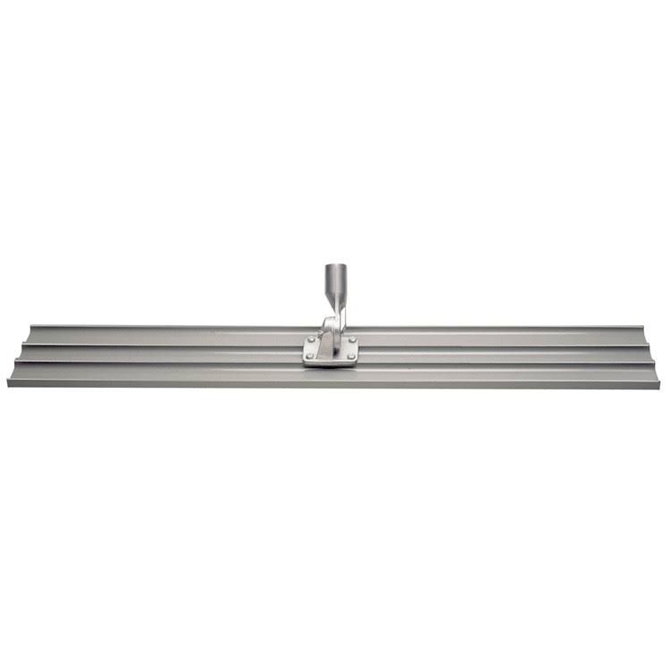 Kraft Tool Company CC801BT 42x22x8x22 Square Ends Magnesium Bull Float with Button Bracket