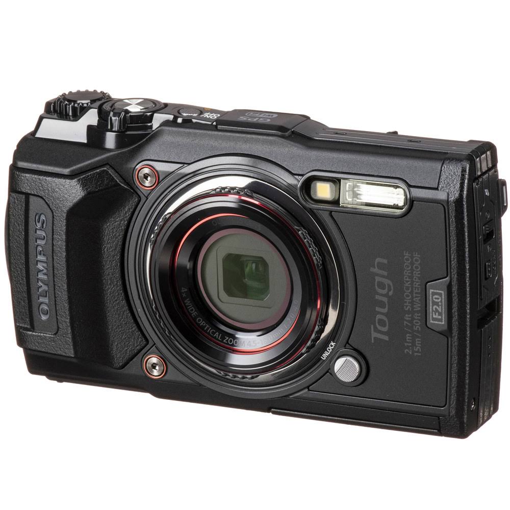 Olympus Stylus Tough TG-6 Digital Cameras - Black