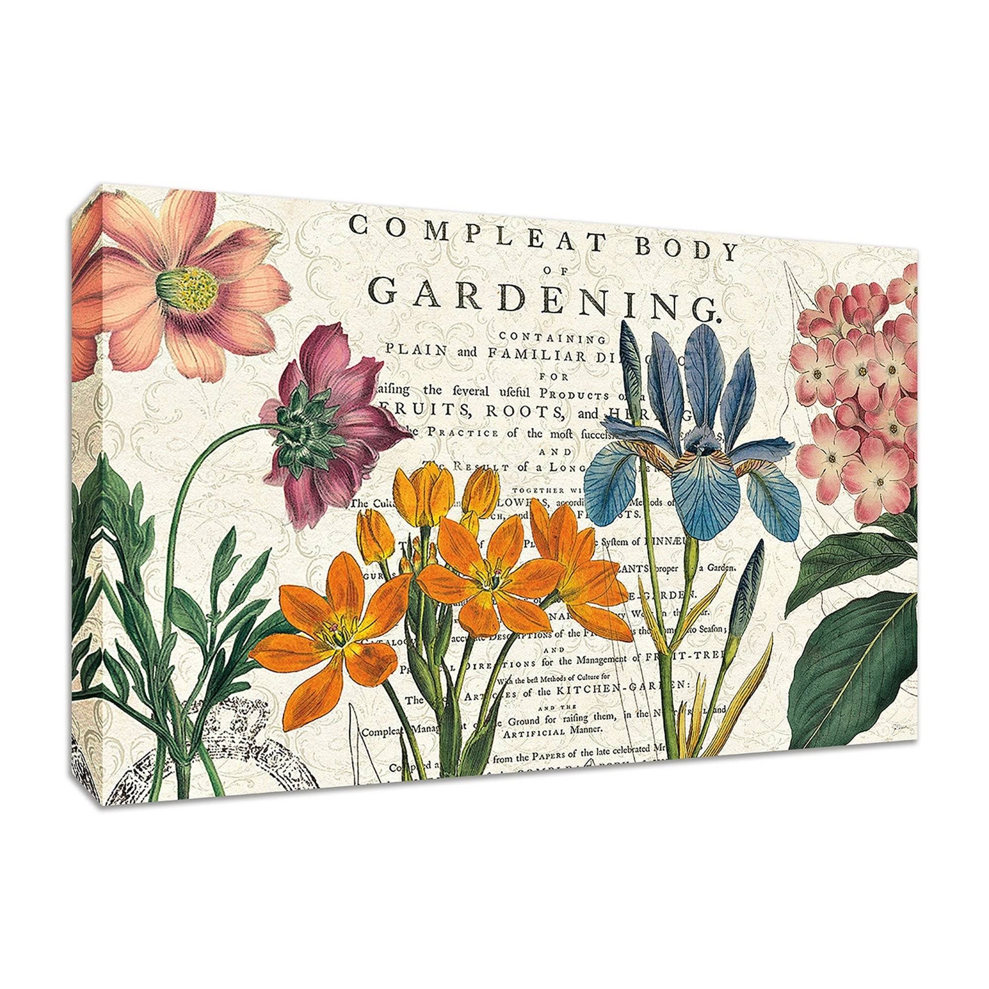 38x22 x 57x22 Botany by Sue Schlabach Fine Art Giclee Print