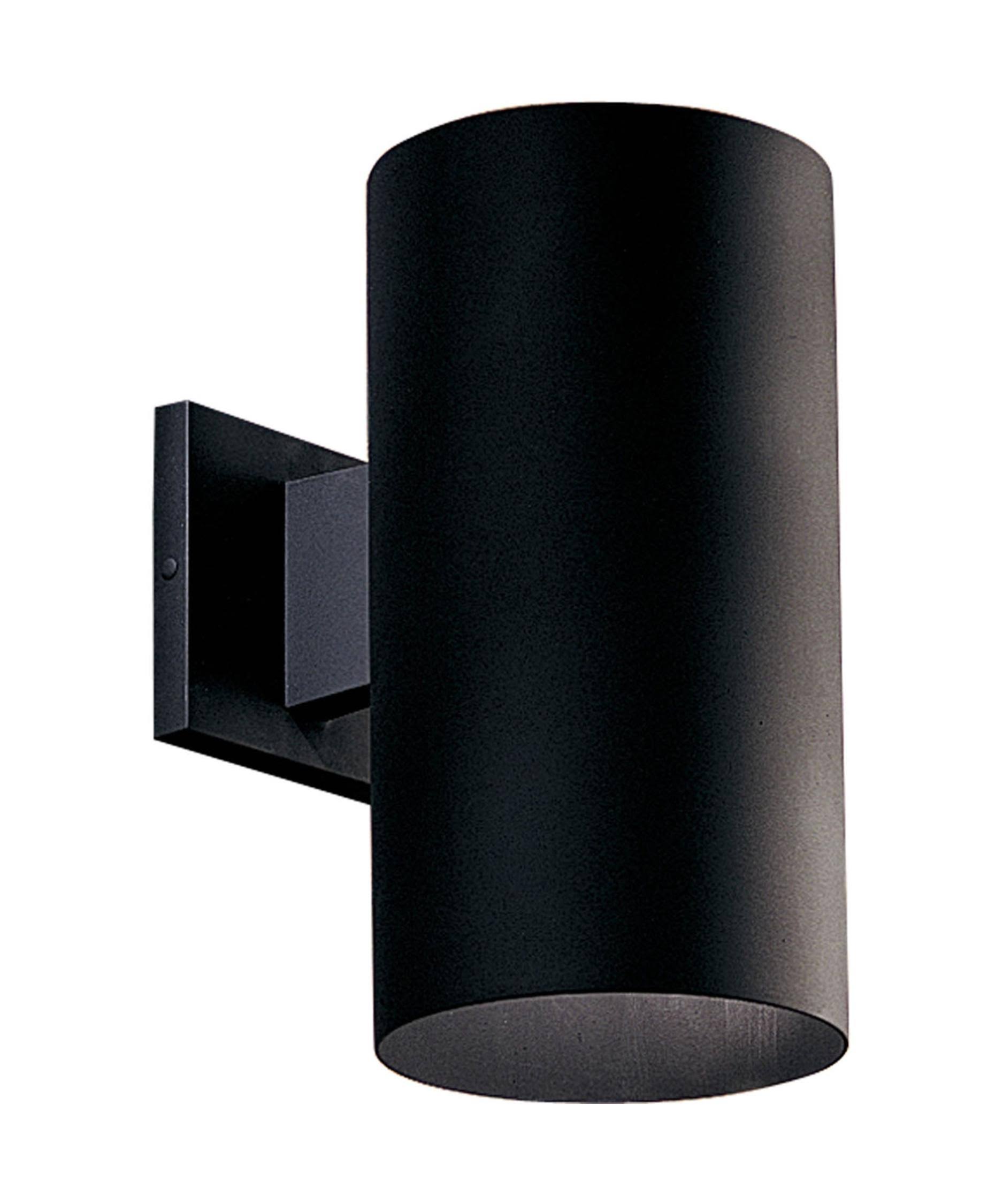 Progress Lighting P5641-31 Cylinder Outdoor Wall Light Black