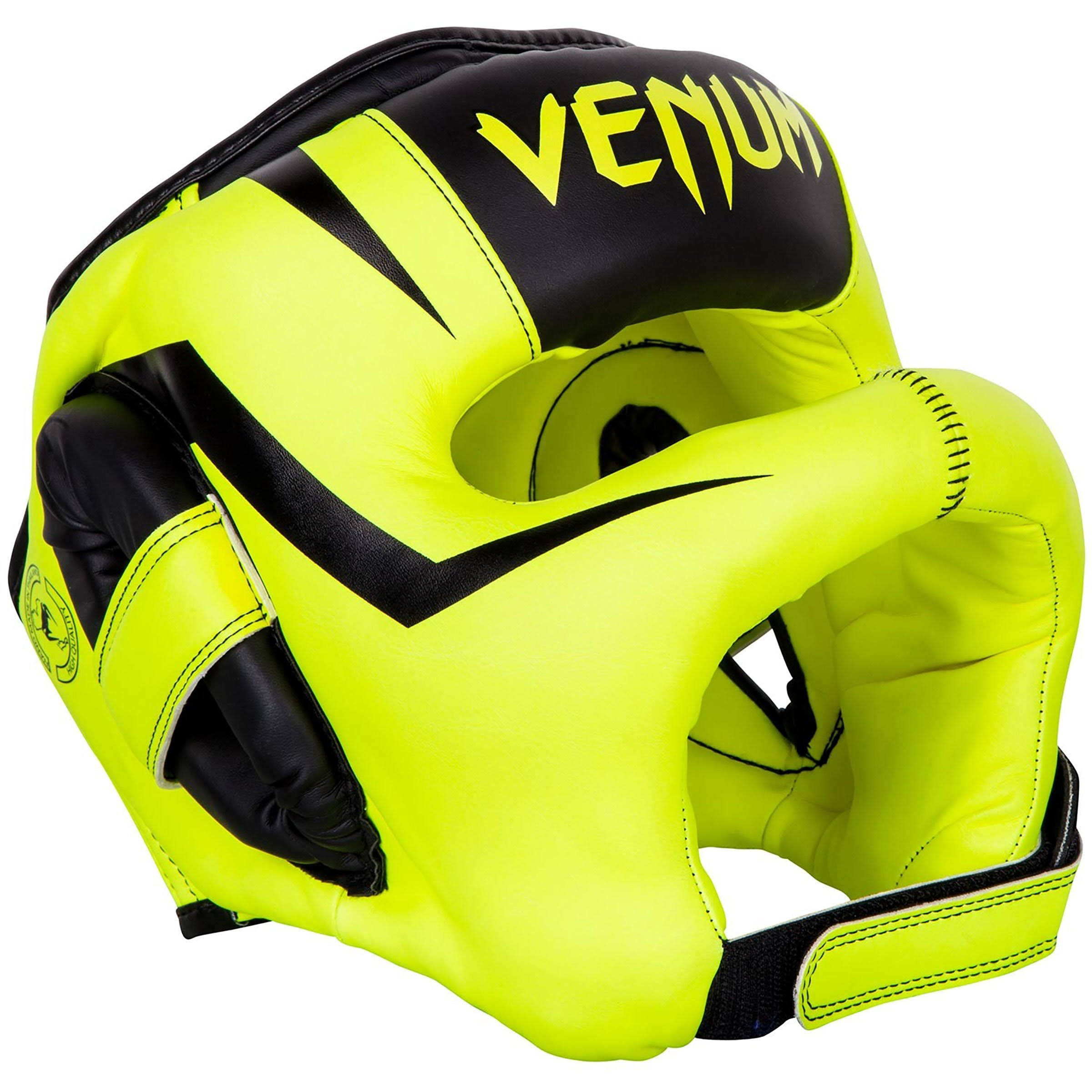 Venum Elite Iron Lightweight MMA Headgear - Neo Yellow/Black