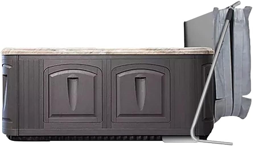 Puri Tech Pivot Under Mount Spa Cover Lift Removal System Bracket - Black