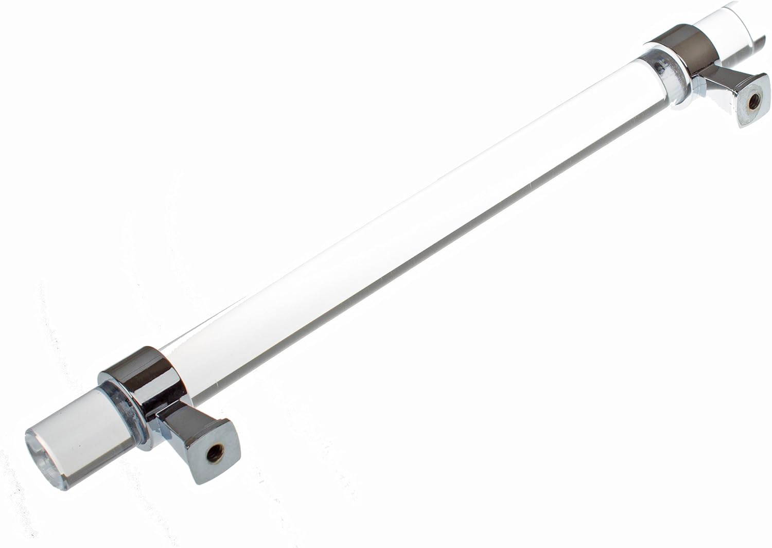 GlideRite Hardware 4718-160-PC-10 6.25-inch CC Clear Acrylic Cabinet Drawer Pulls 10 Pack Pack of 2