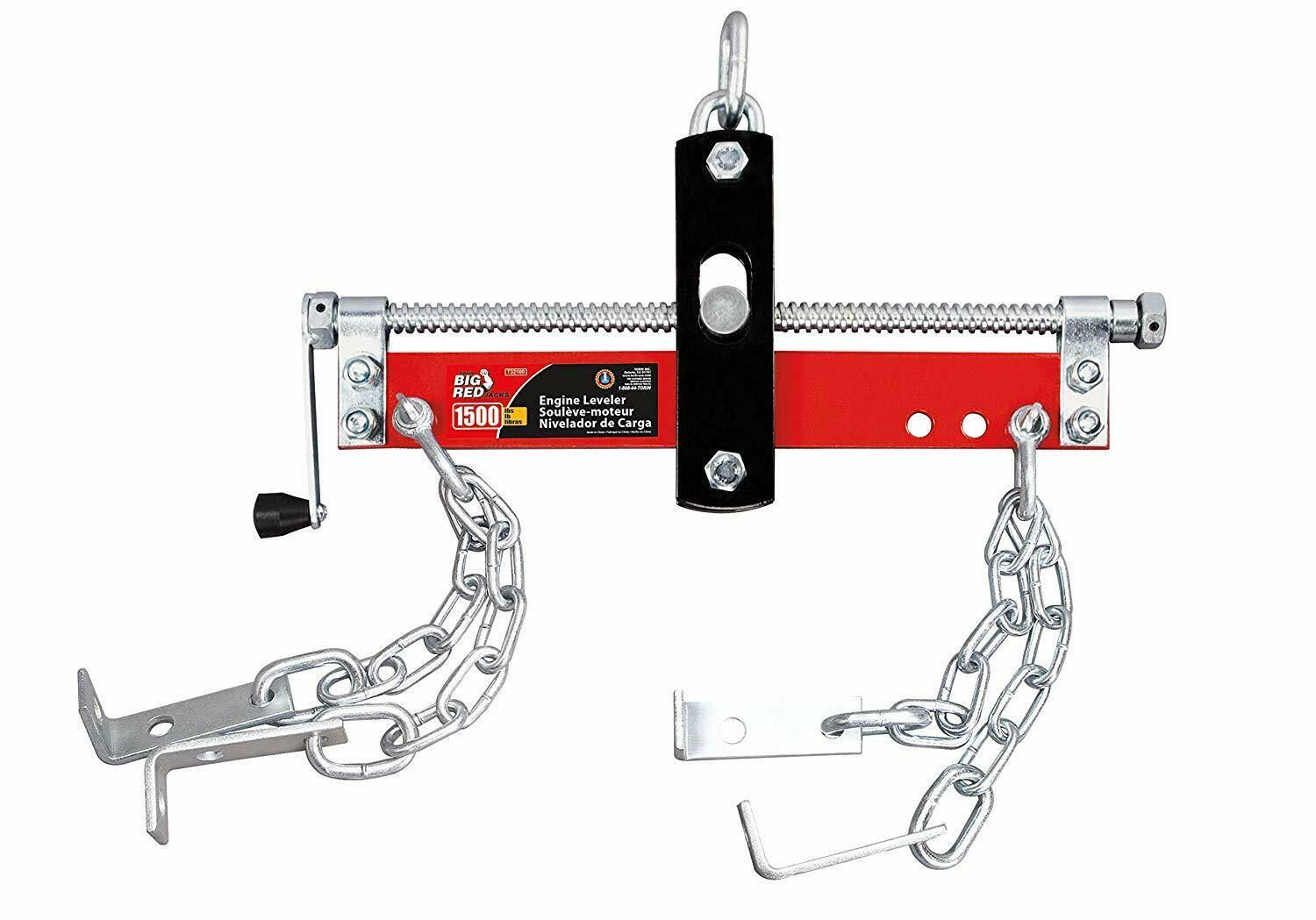 Torin Big Red Engine Hoist / Shop Crane Accessory: Steel Engine Leveler T32100