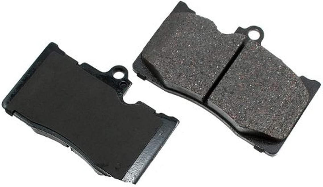 Akebono ACT1118 Proact Ultra Premium Ceramic Disc Brake Pad kit, Grey