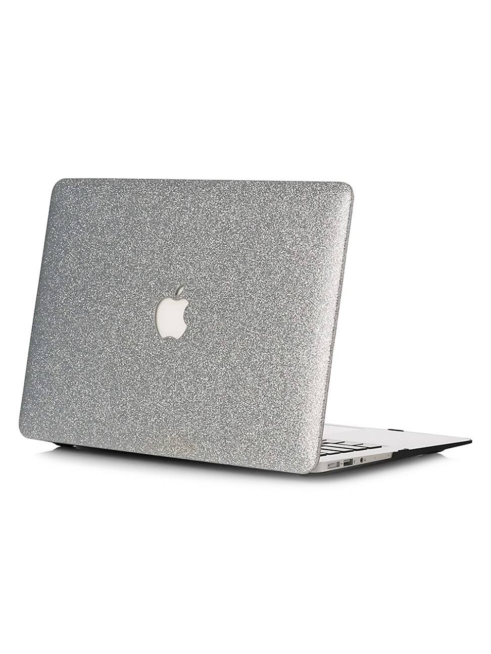 Chic Geeks Glitter MacBook Case - Silver