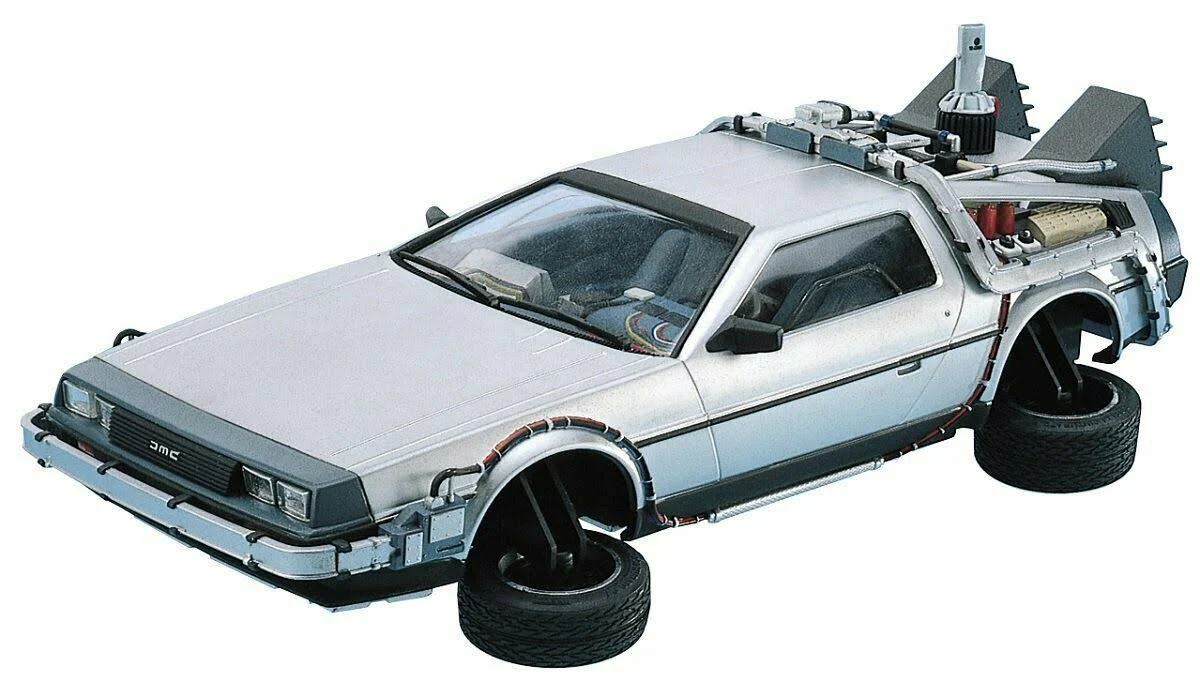 1/24 Scale Back to The Future Delorean Part 2