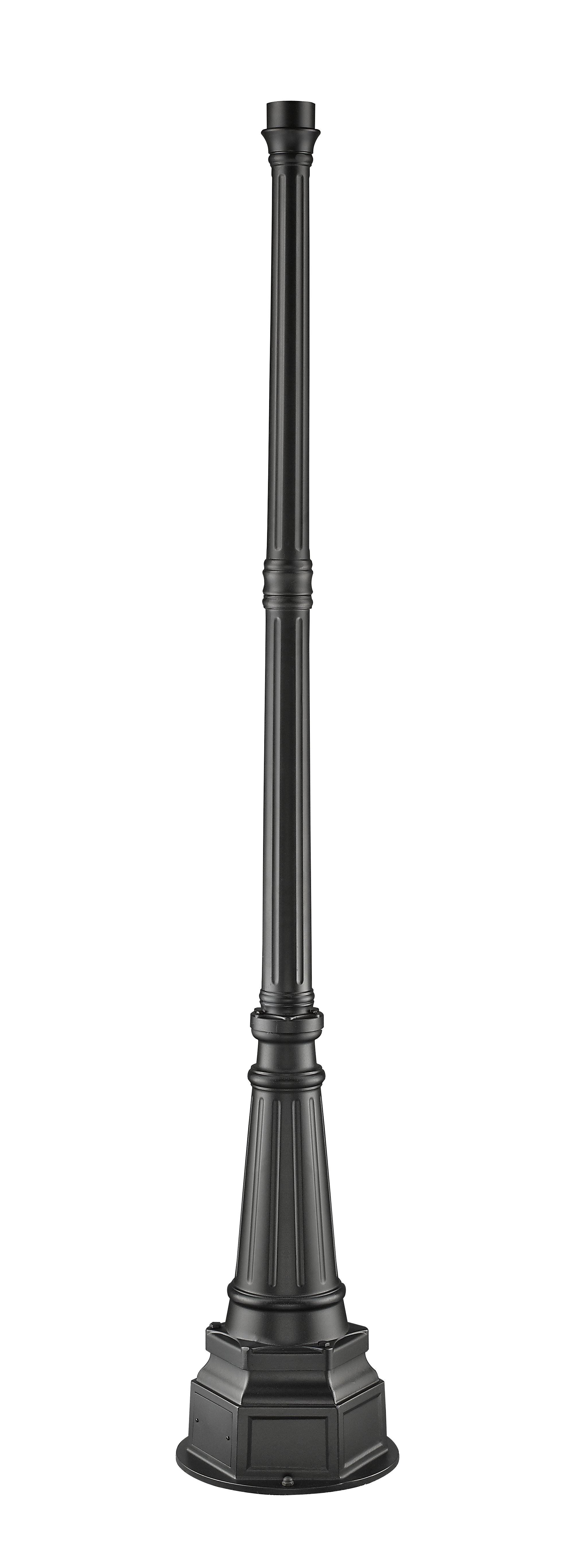 Z-Lite 564P-BK Black Outdoor Post