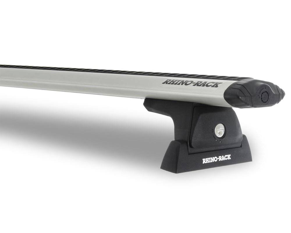 Rhino Rack JA8514 Vortex RLT600 Ditch Mount Silver 1 Bar Roof Rack JA8514