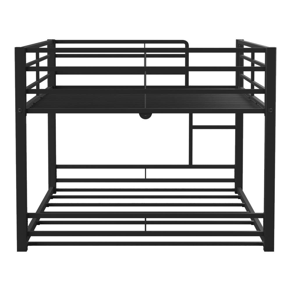 Furniture of America Belhampton Sand Black Full Over Full Bunk Bed | IDF-BK656BK-FF