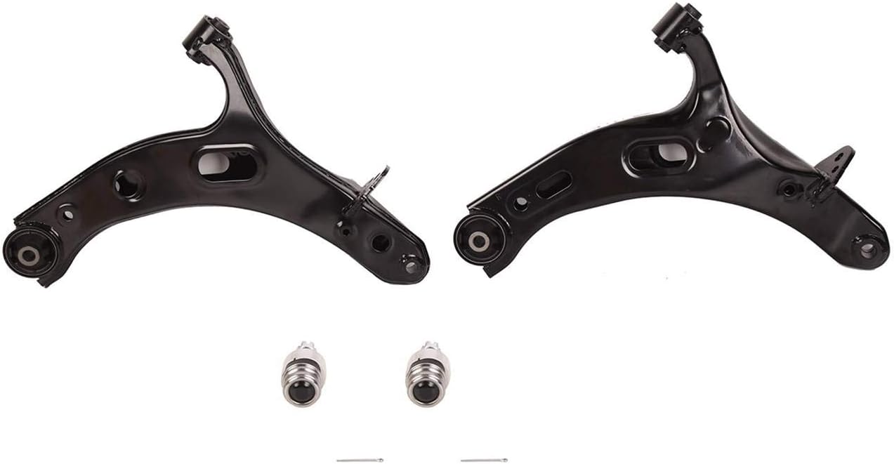 Bapmic 20202AJ05A Left + Right 20202AJ04A Front Lower Suspension Control Arm Kit for 2010-2012 2014 Subaru Outback Legacy