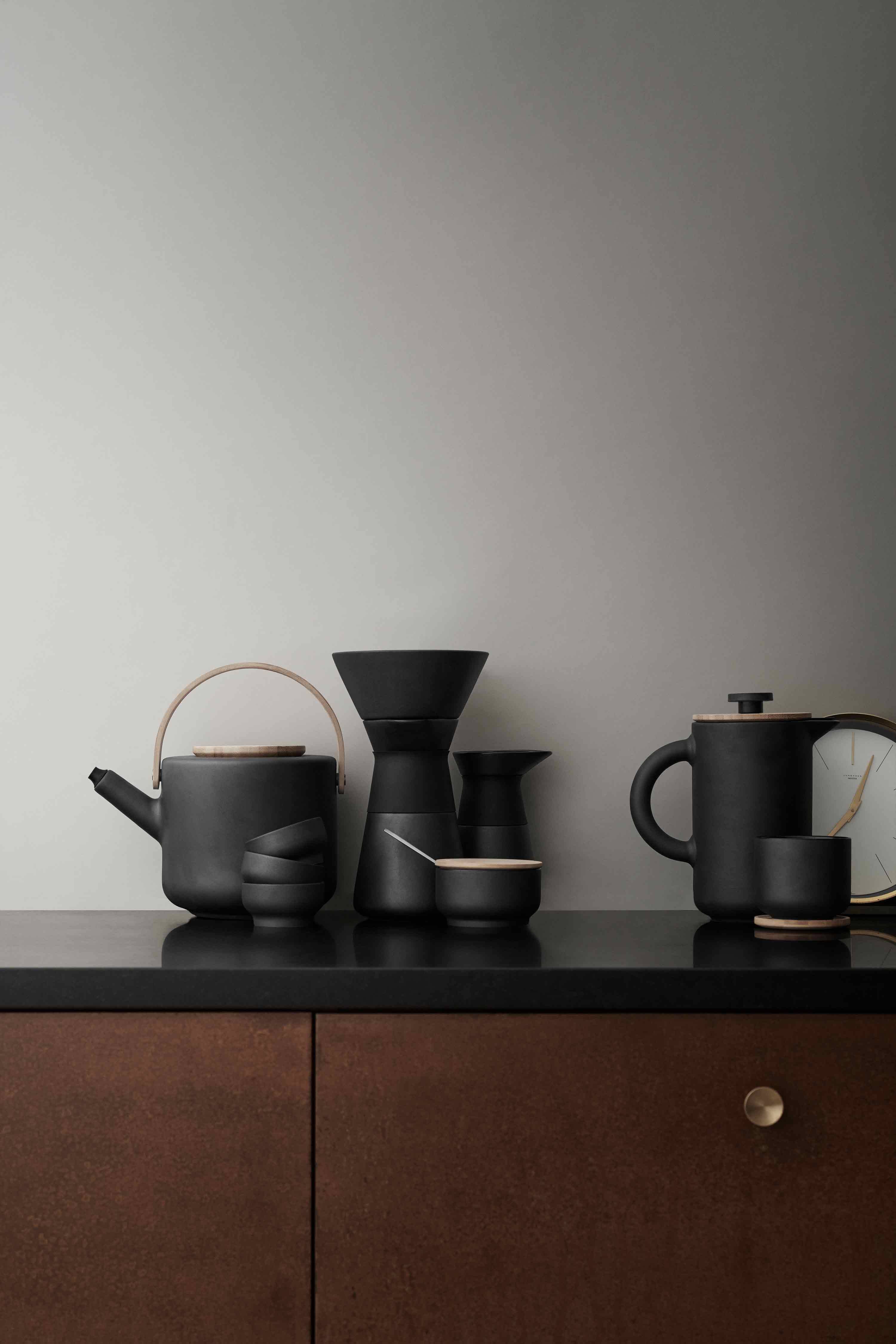 Stelton Theo Teapot Warmer - Black