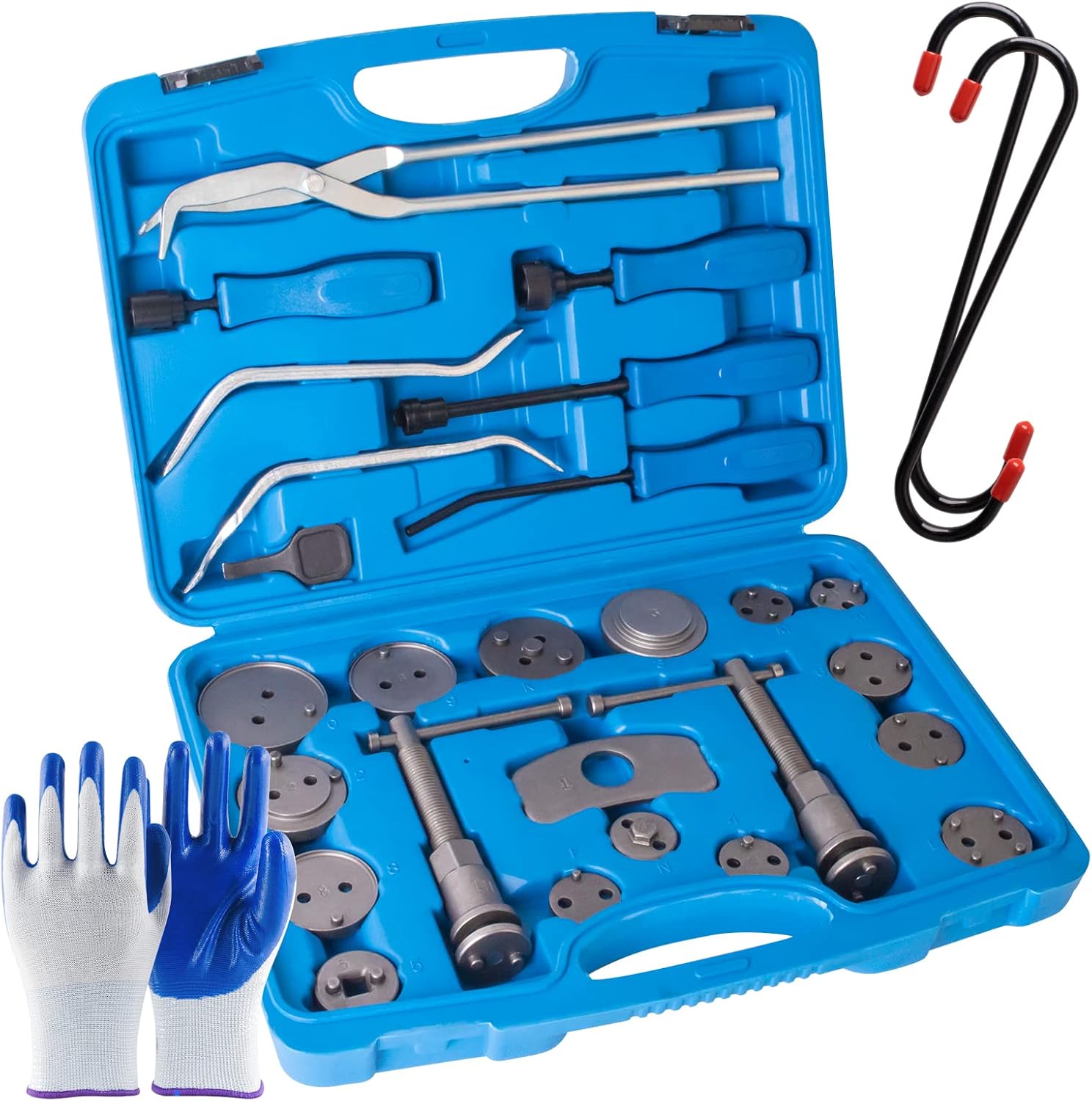 aremnry Brake Tool Set 18pc Brake Caliper Wind Back Tool Kit & 8pc Professional Brake Tool Set