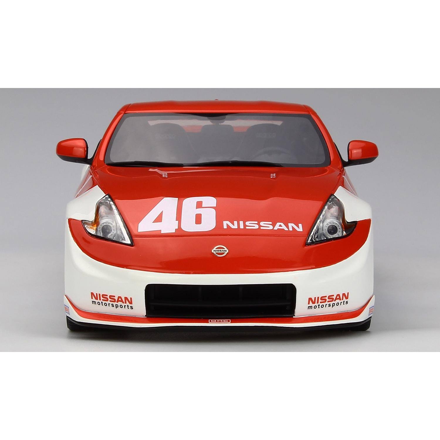 2010 Nissan 370Z Coupe #46 Brock Racing Enterprises (BRE) 40th Anniversary Edition 1/18 Model by GT Spirit for Acme
